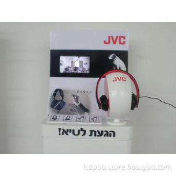 DIVX / RMVB / MOV POS LCD Display For Hospital / Schools 25